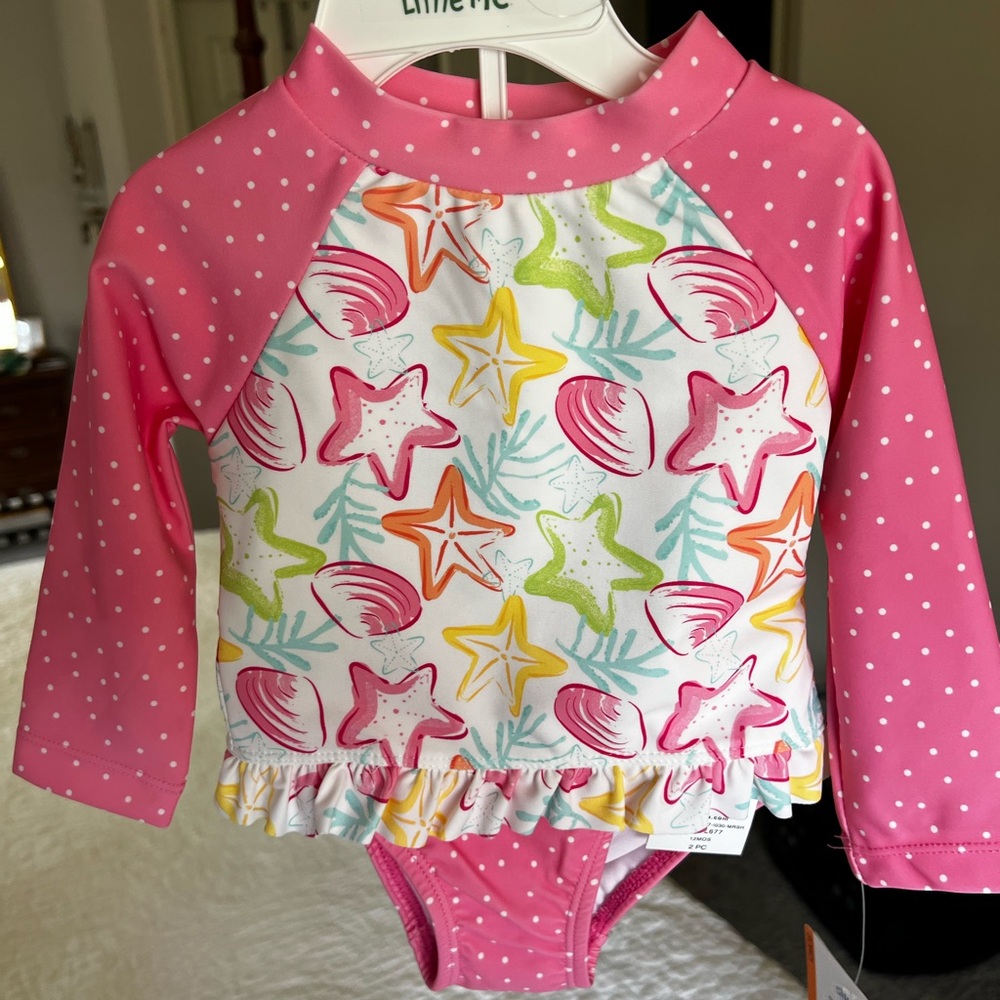 Baby girl swim suits 9 months and 12 months